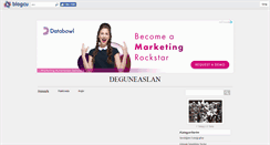 Desktop Screenshot of deguneaslan.blogcu.com