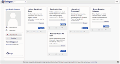 Desktop Screenshot of geciktiriciburada.blogcu.com