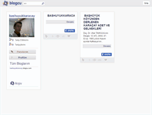 Tablet Screenshot of bashuyukkaracay.blogcu.com