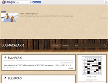 Tablet Screenshot of bulmacalar.blogcu.com