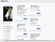 Tablet Screenshot of mustafakucuk.blogcu.com