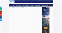 Desktop Screenshot of cepkpss.blogcu.com