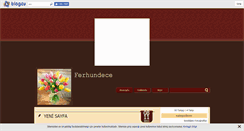 Desktop Screenshot of ferhunde.blogcu.com
