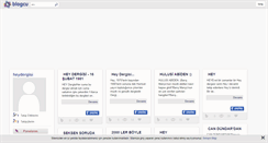 Desktop Screenshot of heydergisi.blogcu.com