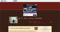 Desktop Screenshot of cocukcerrahisi.blogcu.com