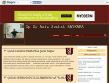 Tablet Screenshot of cocukcerrahisi.blogcu.com