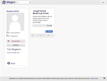 Tablet Screenshot of dupesonline.blogcu.com