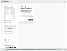 Tablet Screenshot of dilekkoyuncu.blogcu.com