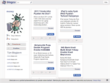 Tablet Screenshot of kredim.blogcu.com