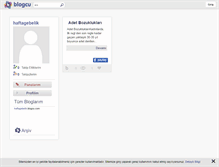 Tablet Screenshot of haftagebelik.blogcu.com