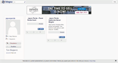 Desktop Screenshot of japonperde.blogcu.com