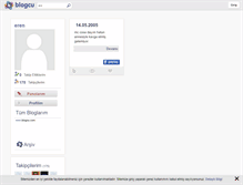 Tablet Screenshot of eren.blogcu.com