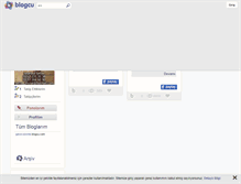 Tablet Screenshot of gecici-dovme.blogcu.com