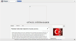 Desktop Screenshot of dunyadan-haberler.blogcu.com
