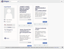 Tablet Screenshot of organikped.blogcu.com